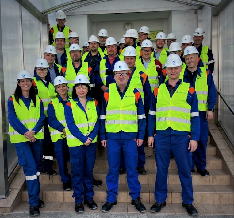 CE INDUSTRIES took part in a tour of the Mochovce nuclear power plant