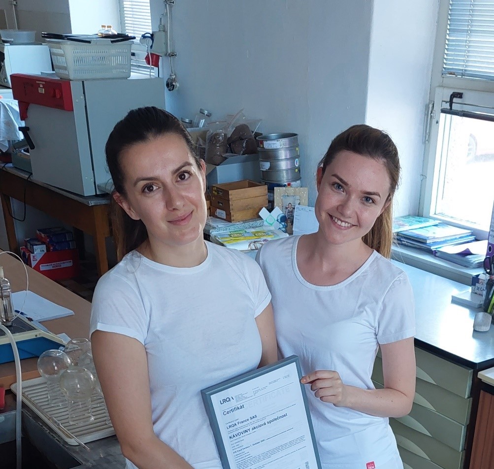 The company KÁVOVINY defended the IFS certificate