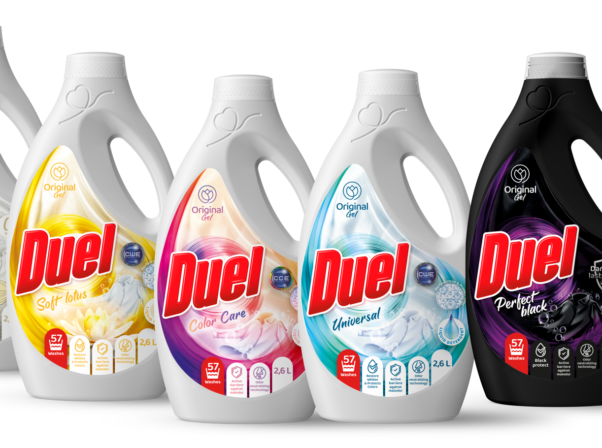 BEOHEMIJA presents a brand new design of liquid detergents Duel