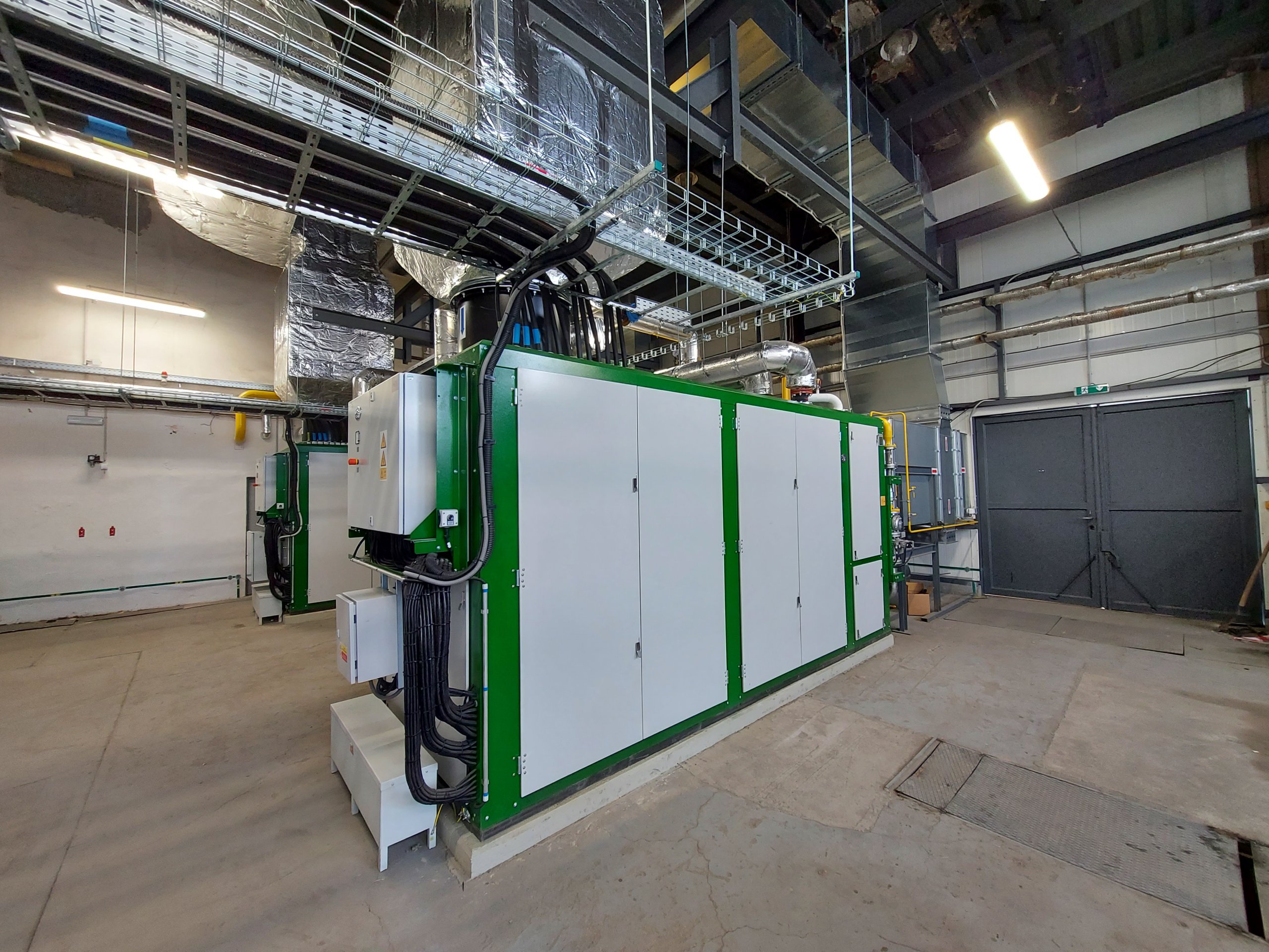 Spuštění KGJ v areálu Sigma Hranice