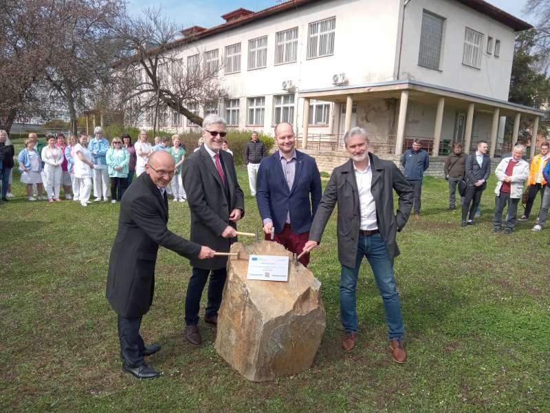 Slavnostní předání staveniště Nemocnice Kutná Hora