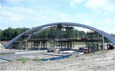 CEI - VMT - Murckowska-Autobahnbrücke in Katowice, Polen