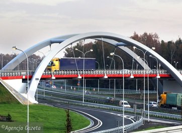 CEI - VMT - Murckowska-Autobahnbrücke in Katowice, Polen