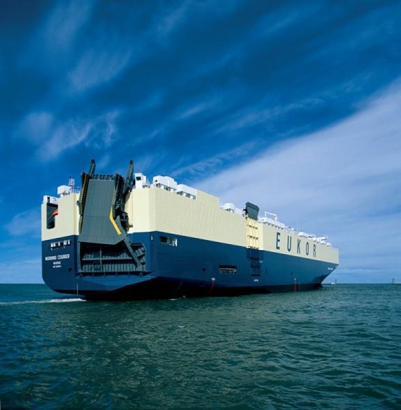 CEI - VMT - Zaoceánská loď Morning Courier, loděnice Gdynia, Polsko